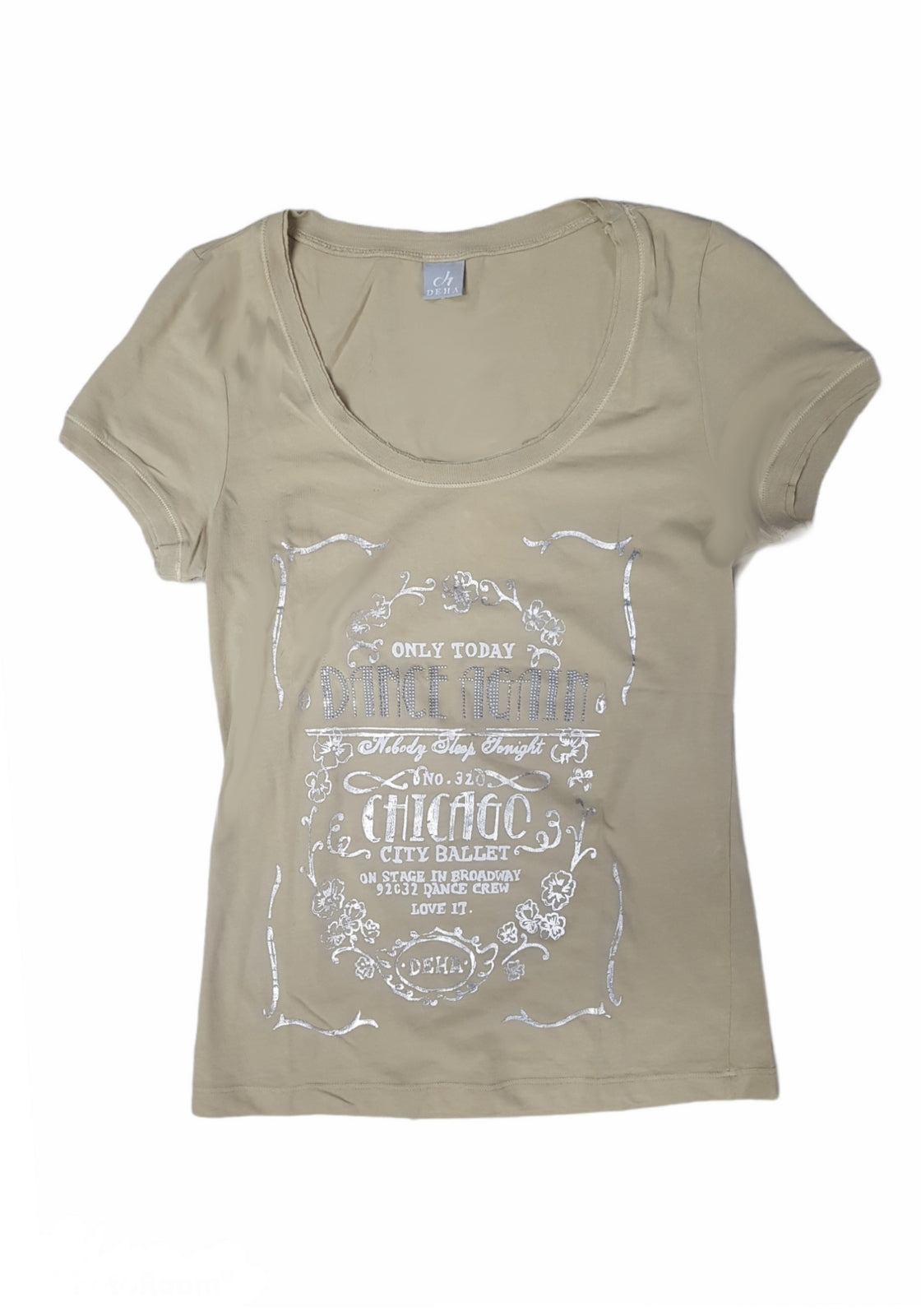 T-SHIRT E CANOTTE Marrone/argento Deha