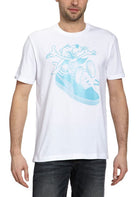 T-SHIRT E CANOTTE Bianco/celeste Puma