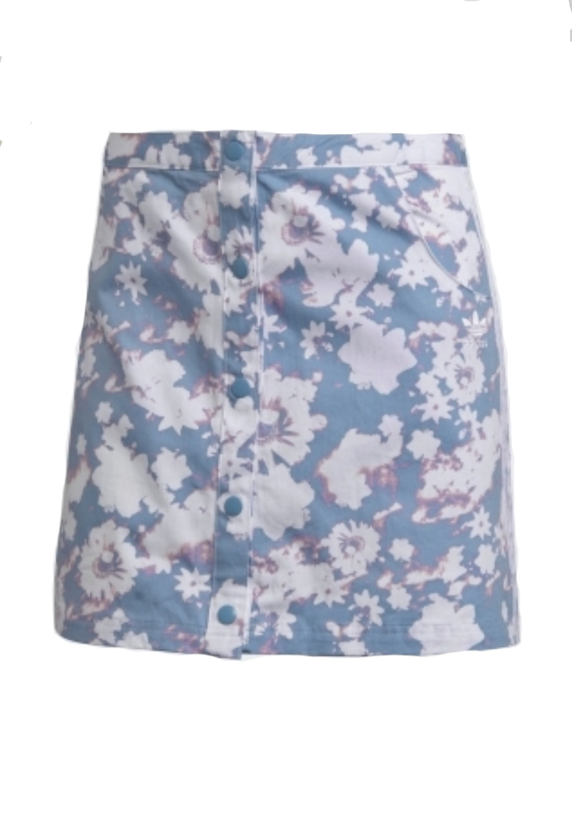 VESTITI-GONNE Celeste/bianco Adidas Originals