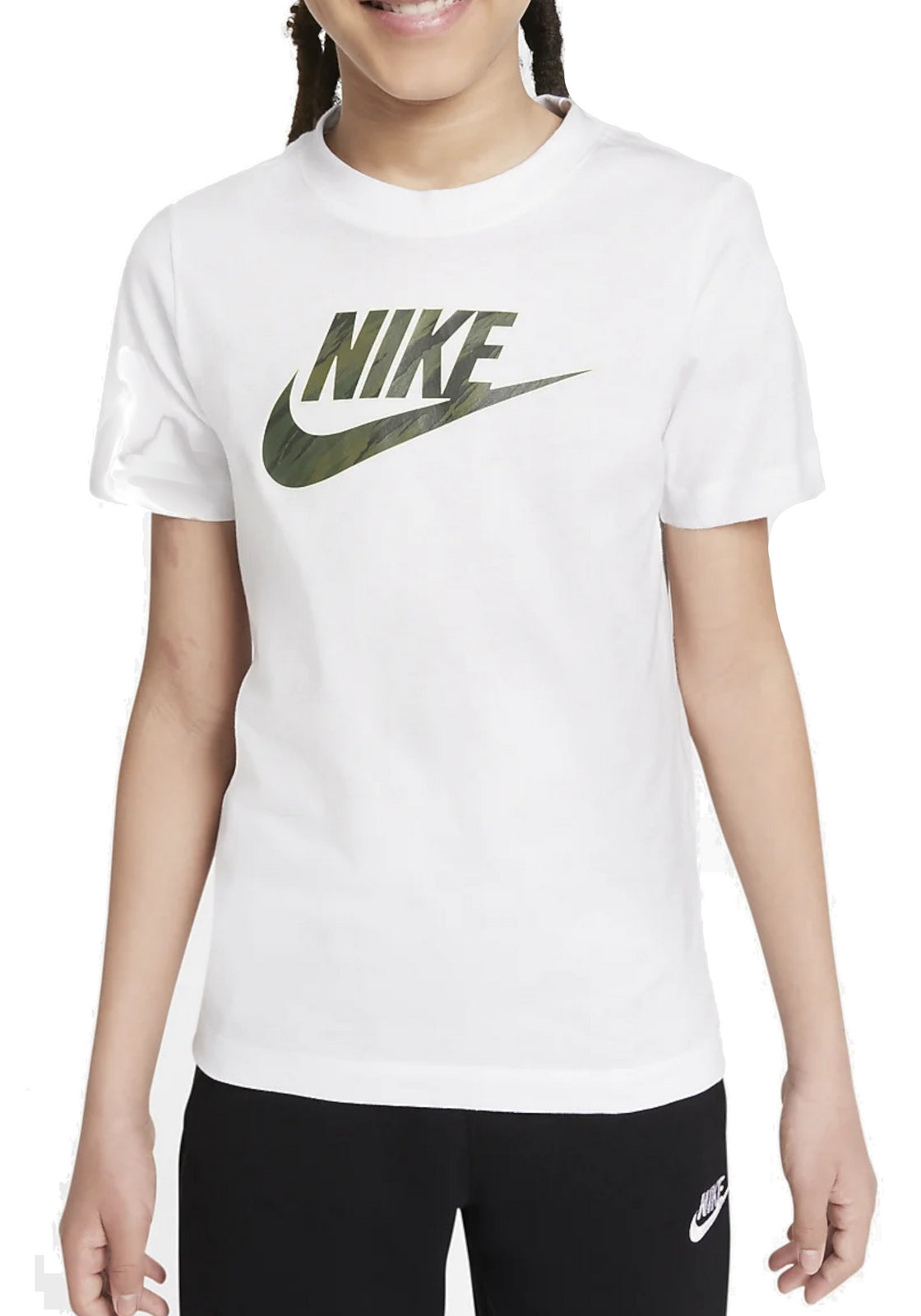 T-SHIRT E CANOTTE Bianco/verde Nike