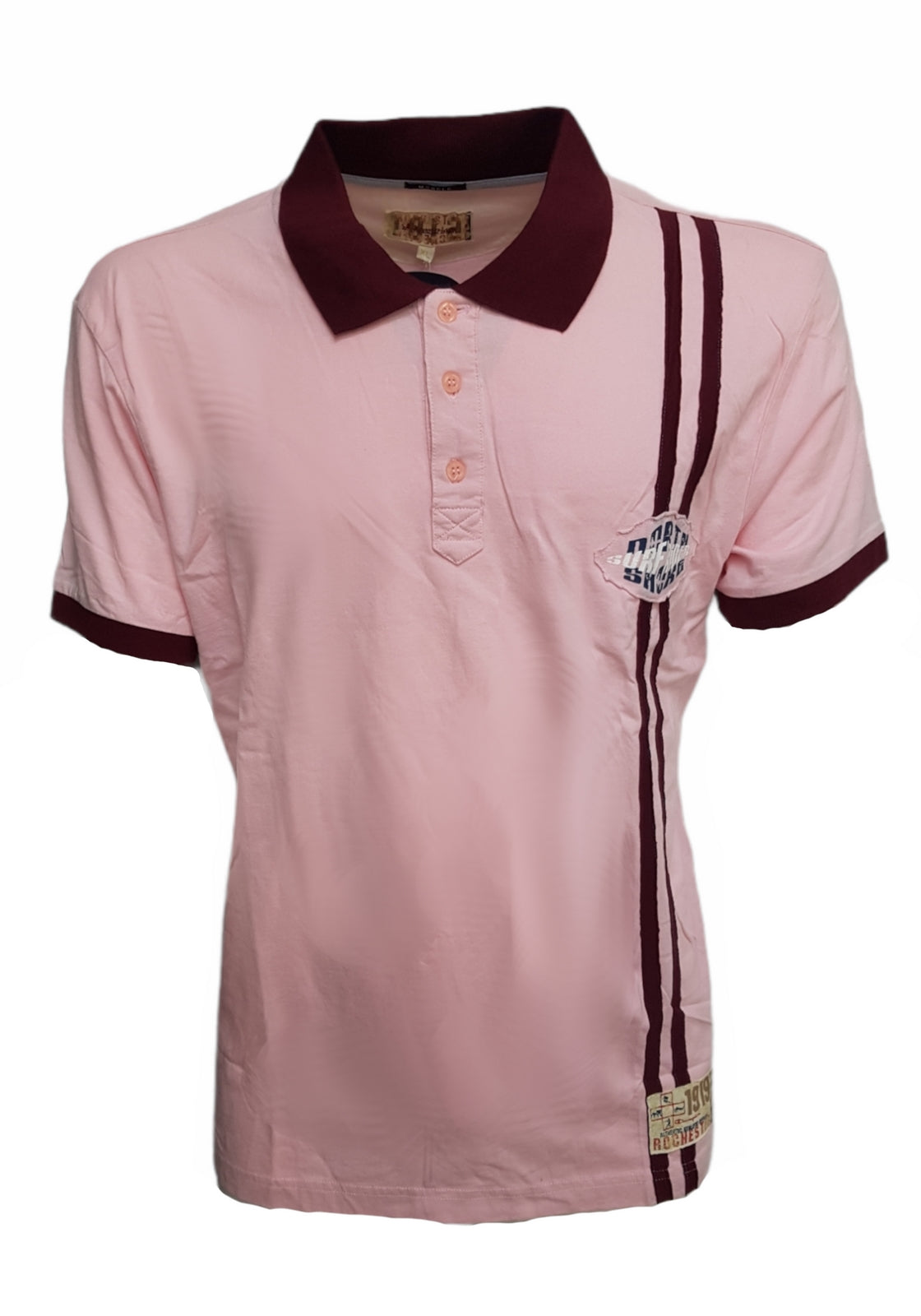 MAGLIONI E POLO Rosa/bordeaux Champion