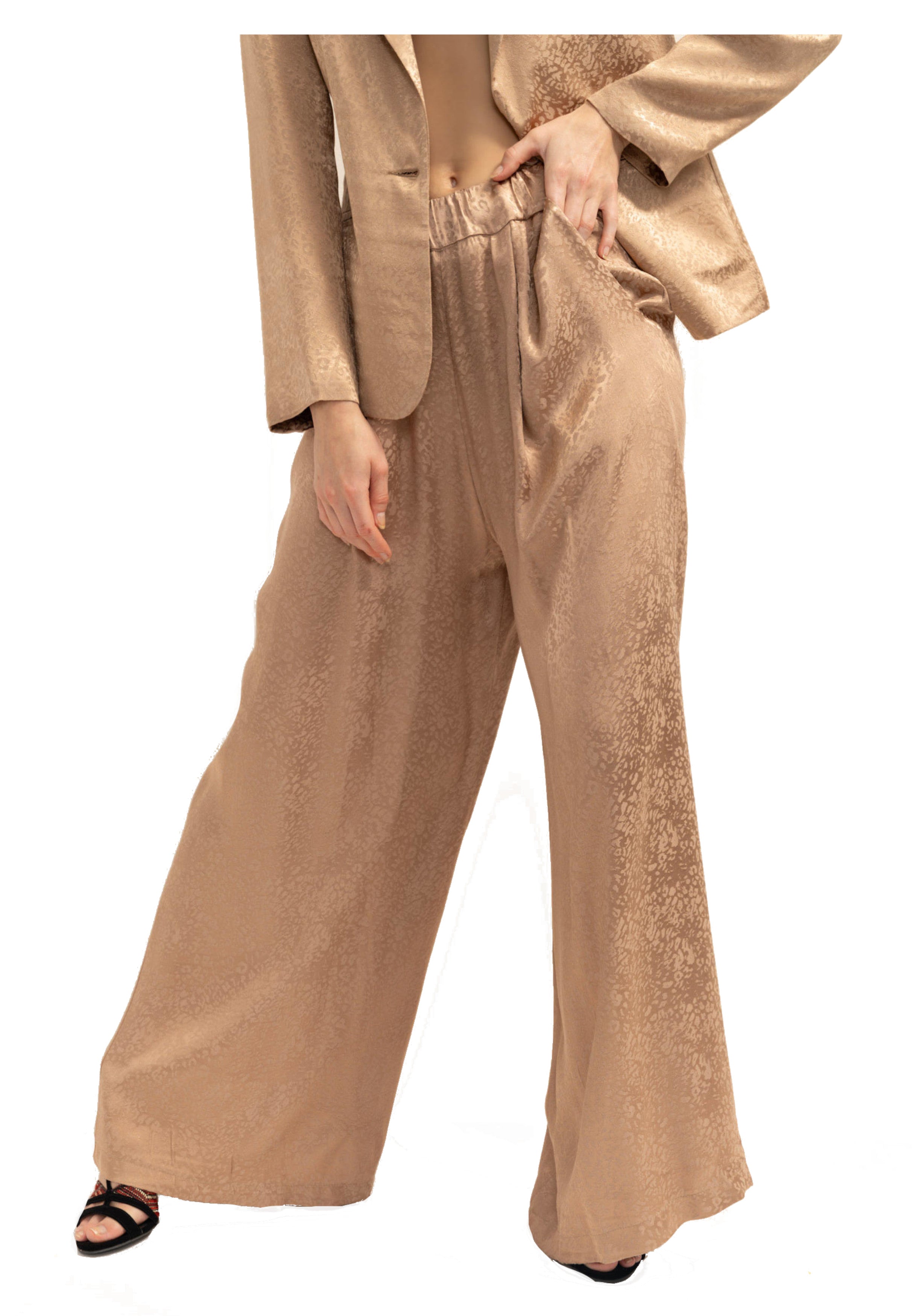 PANTALONI Beige Lumina