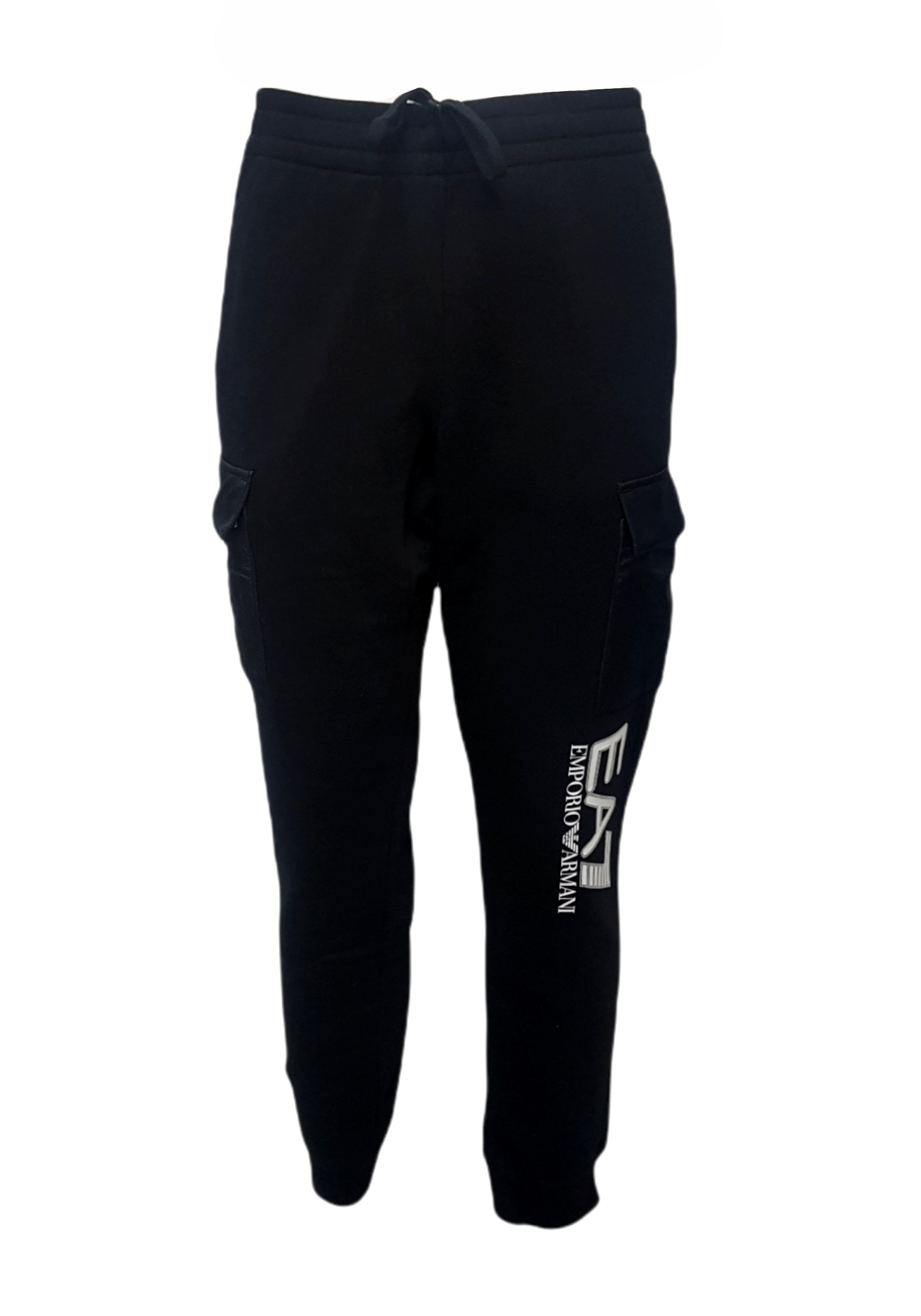 PANTALONI Nero/bianco Ea7