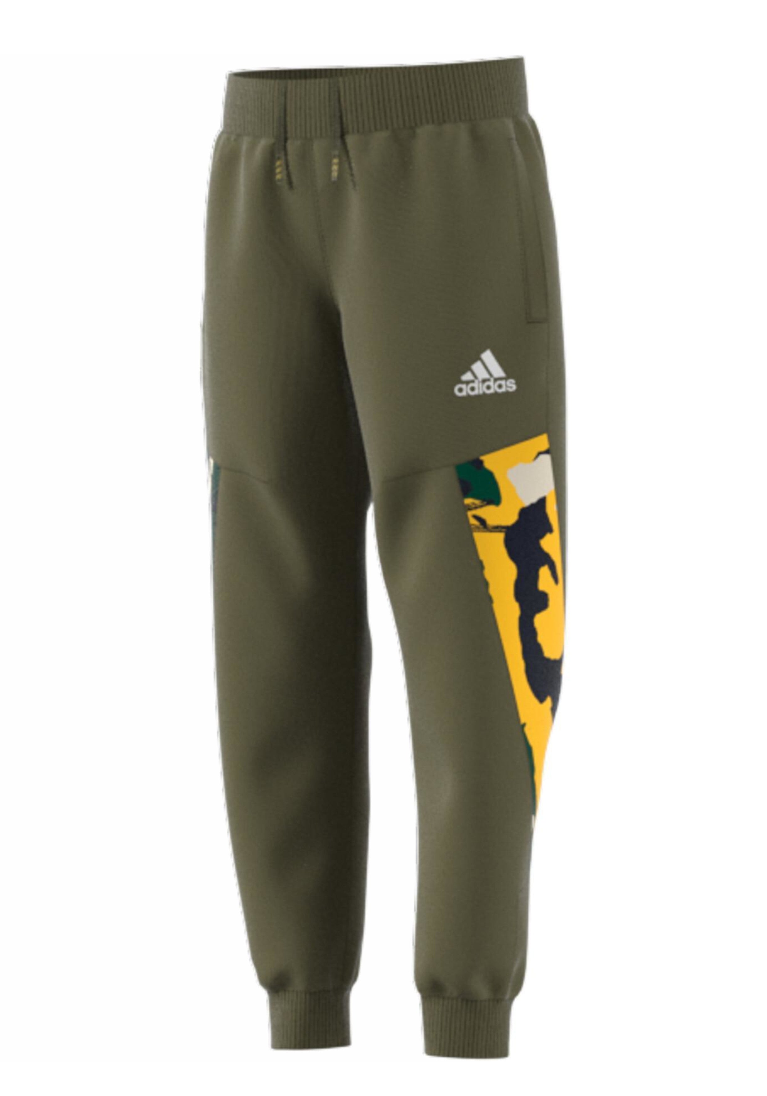 PANTALONI Verde/bianco Adidas