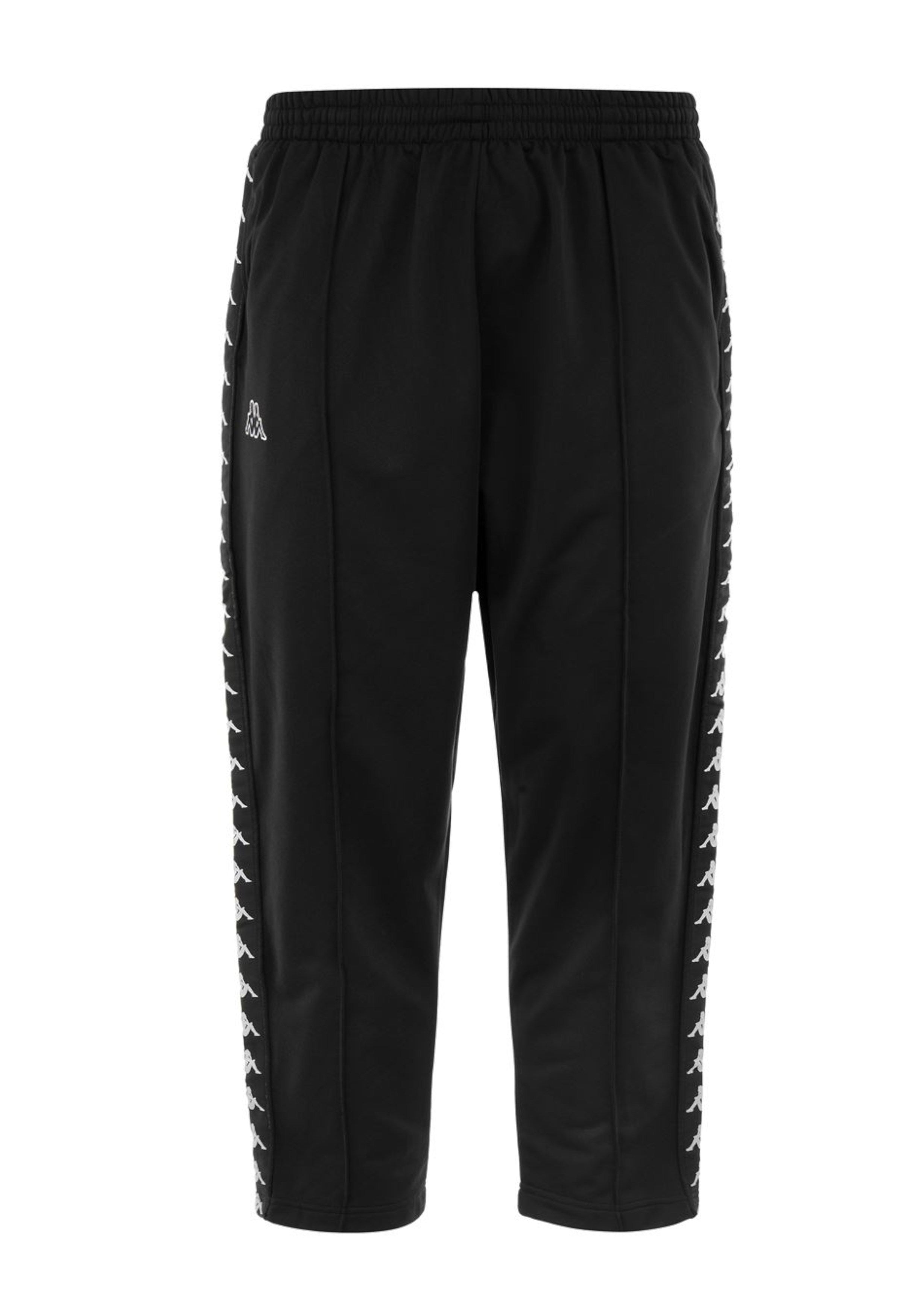 PANTALONI Nero/bianco Kappa