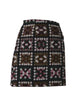 VESTITI-GONNE Nero/bordeaux Susymix