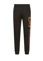 PANTALONI Nero/arancio Ea7