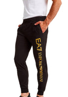 PANTALONI Nero/oro Ea7