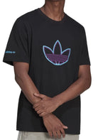 T-SHIRT E CANOTTE Nero/azzurro Adidas Originals