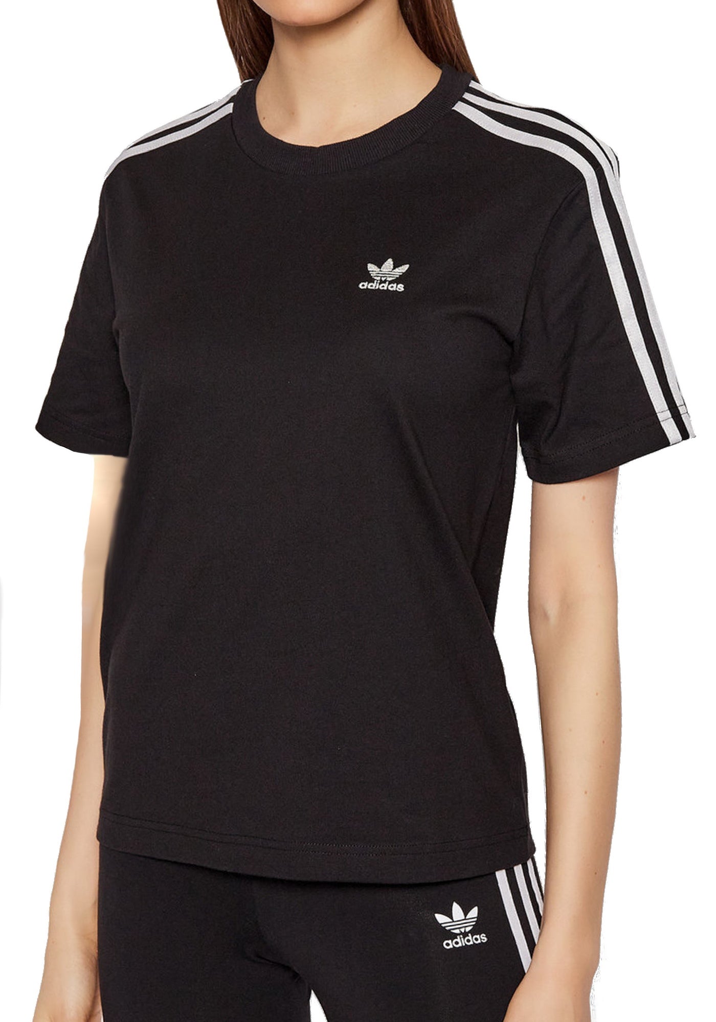 T-SHIRT E CANOTTE Nero/argento Adidas Originals