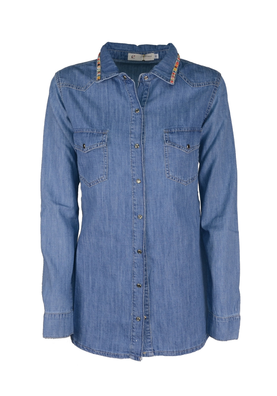 CAMICIE Denim Chiaro Cafenoir