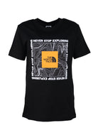 T-SHIRT E CANOTTE Nero/giallo The North Face