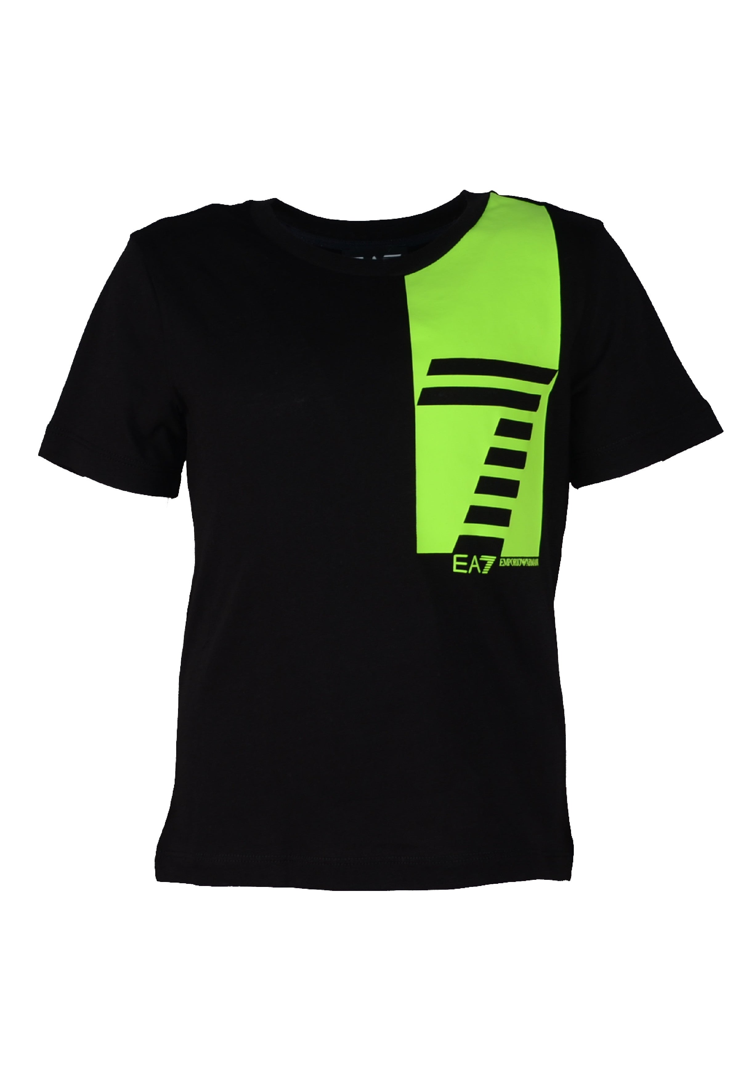 T-SHIRT E CANOTTE Nero/verde Ea7