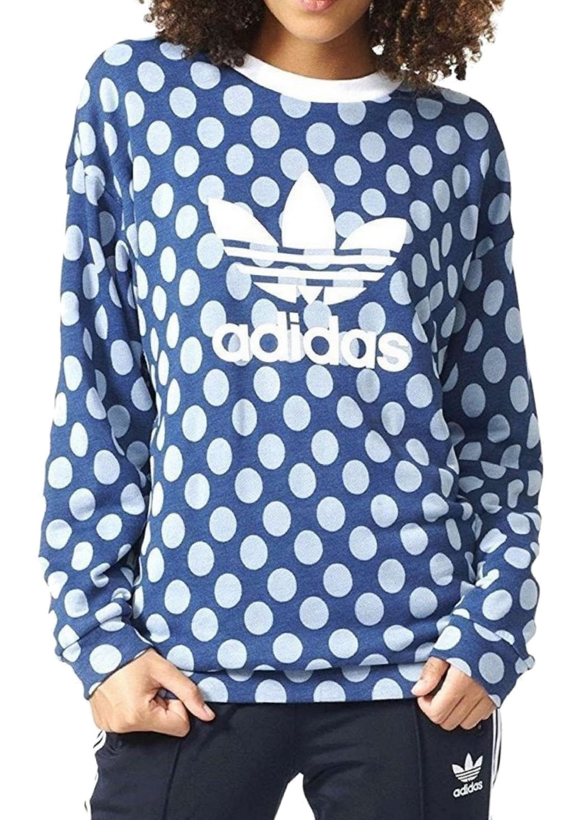 FELPE Blu/bianco Adidas Originals