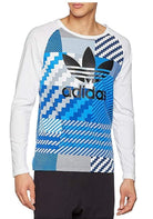 T-SHIRT E CANOTTE Bianco/azzurro Adidas Originals