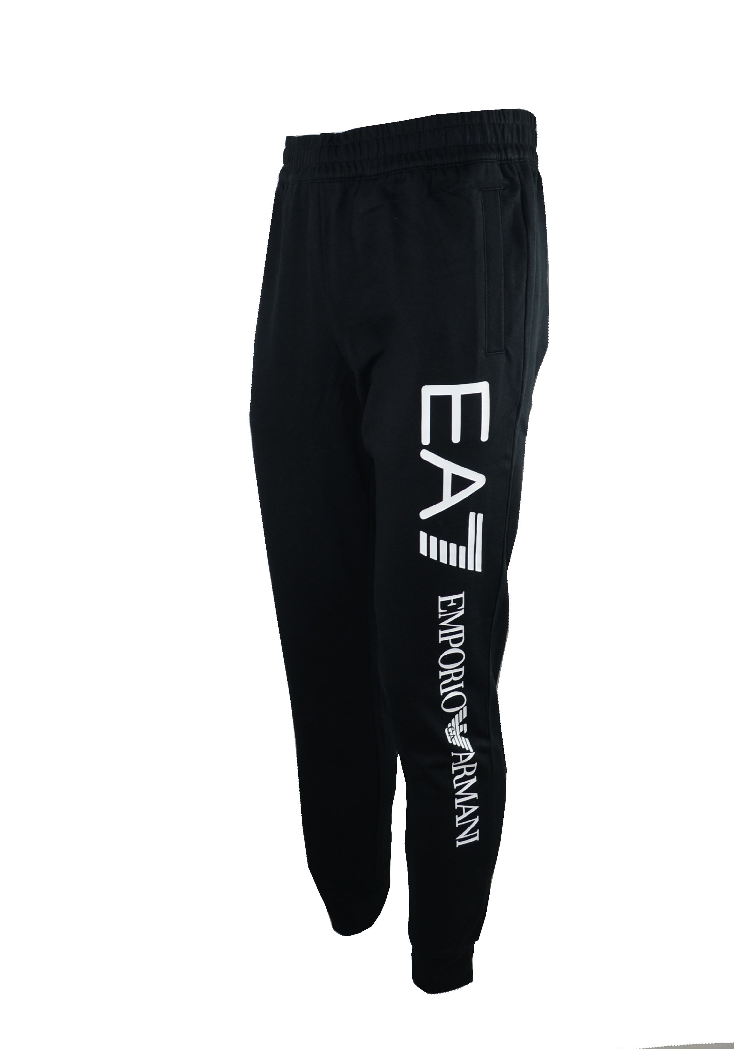 PANTALONI Nero/bianco Ea7