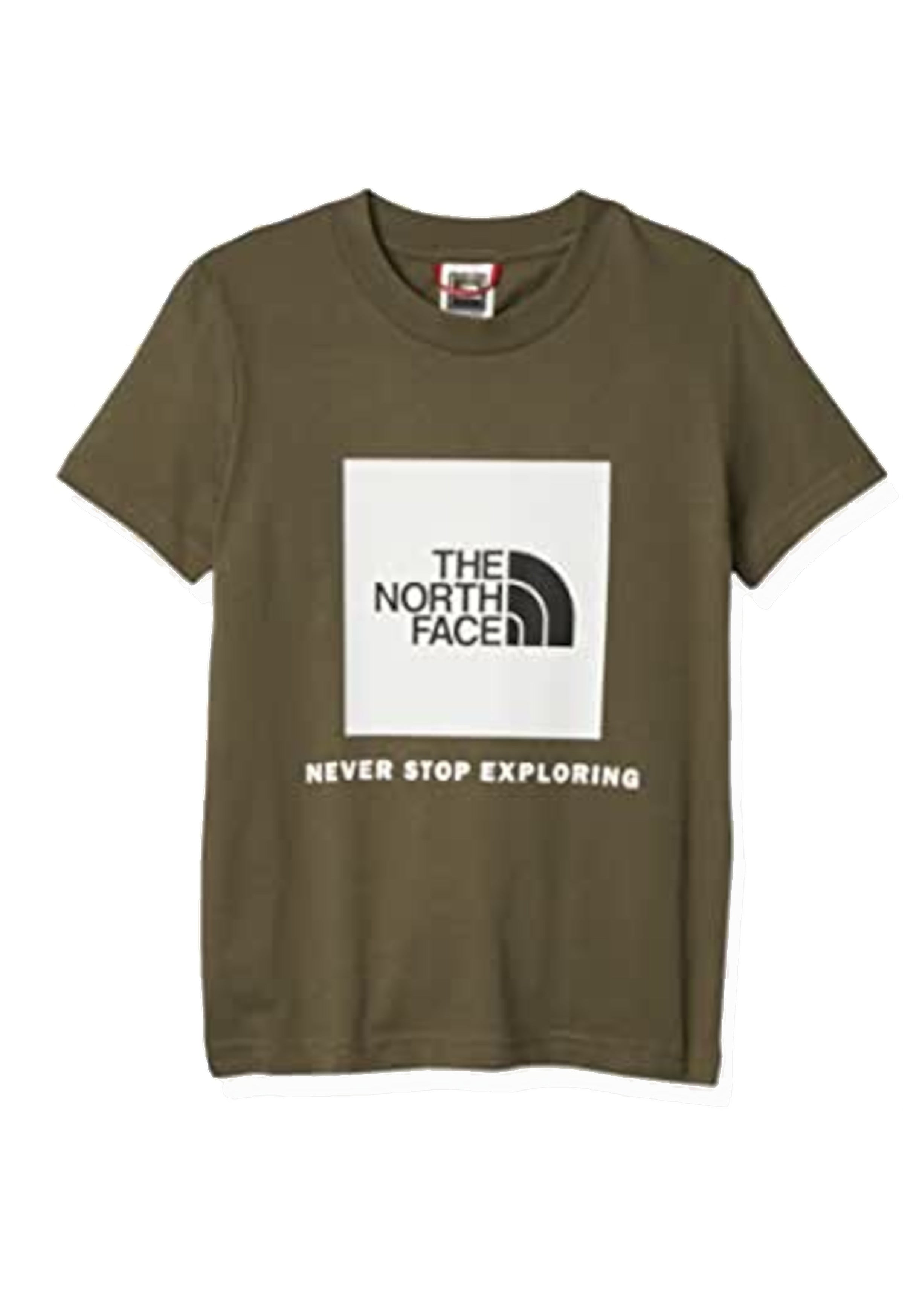 T-SHIRT E CANOTTE Verde/bianco The North Face