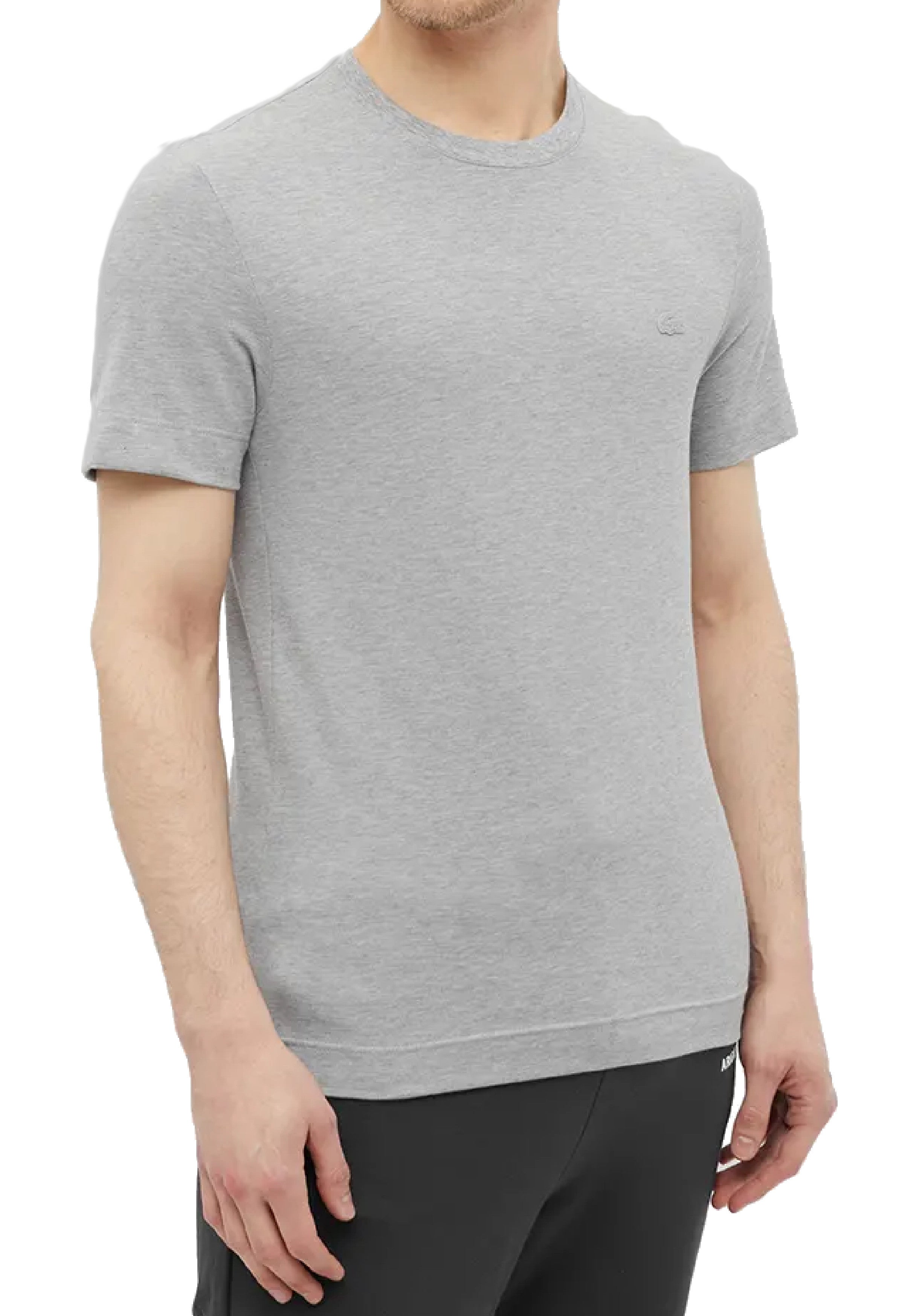 T-SHIRT E CANOTTE Grigio Melange Lacoste