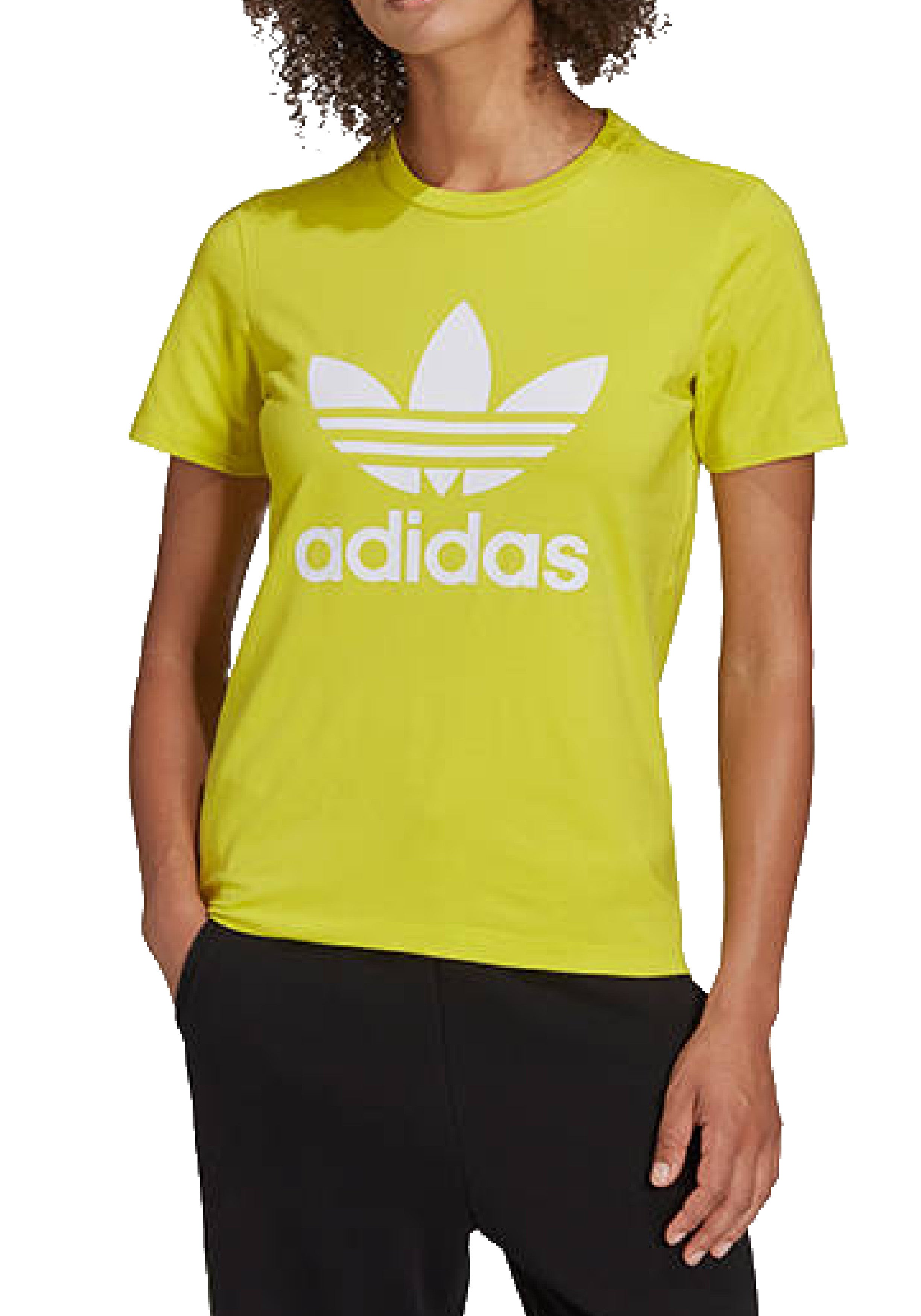 T-SHIRT E CANOTTE Giallo Fluo Adidas Originals