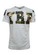 T-SHIRT E CANOTTE Bianco/camo Pyrex
