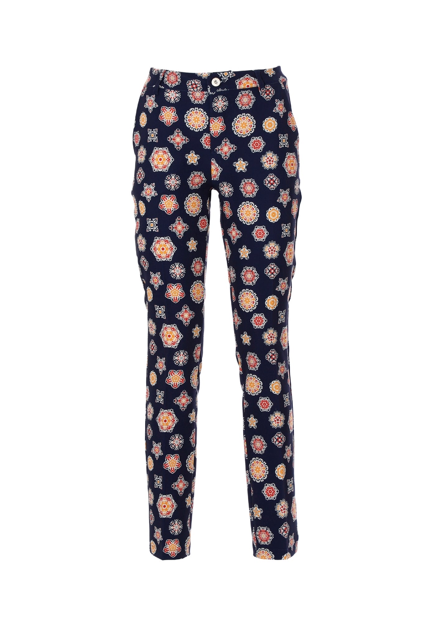 PANTALONI Blu Fantasia Cafenoir