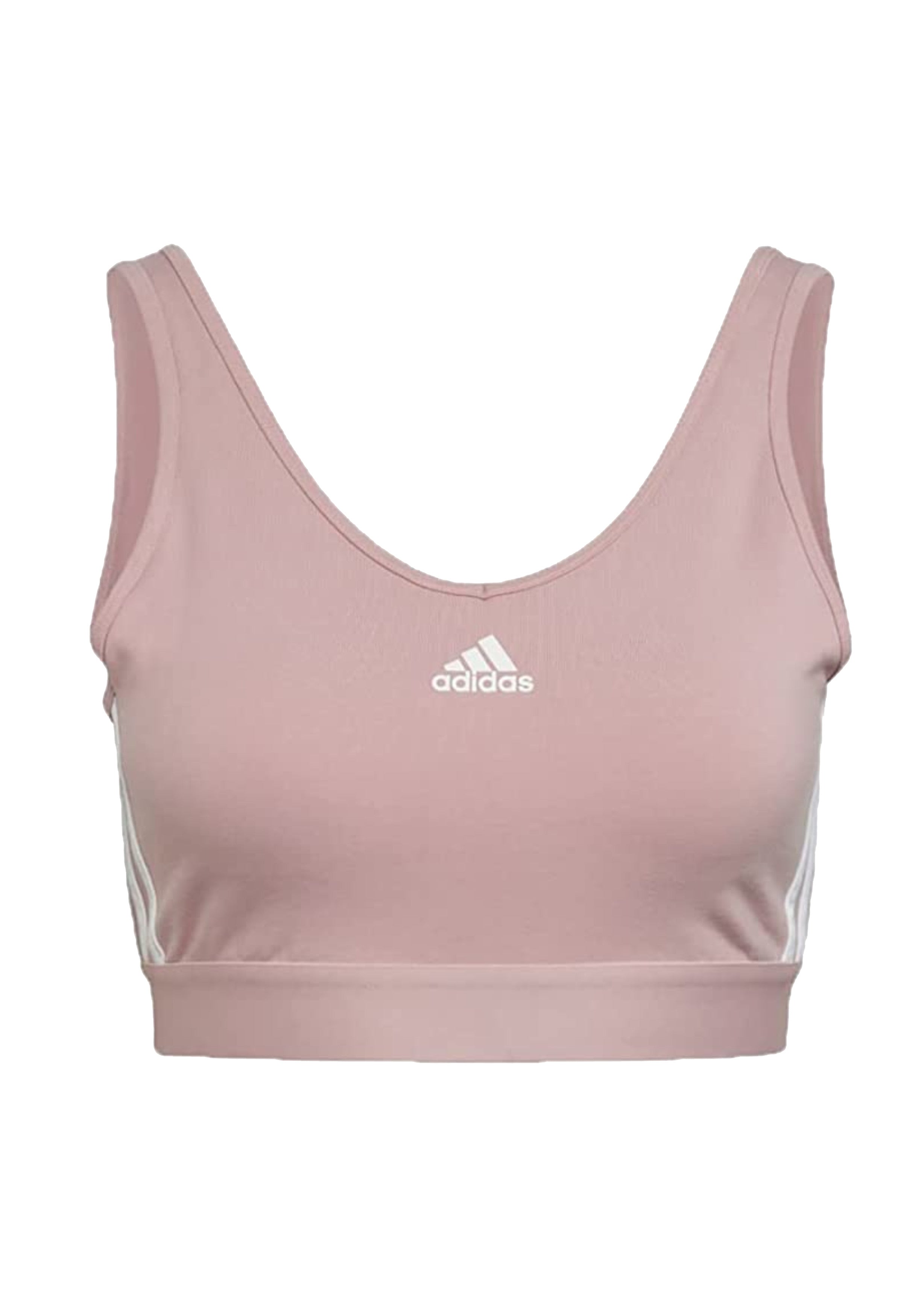 TOP PALESTRA Rosa/bianco Adidas