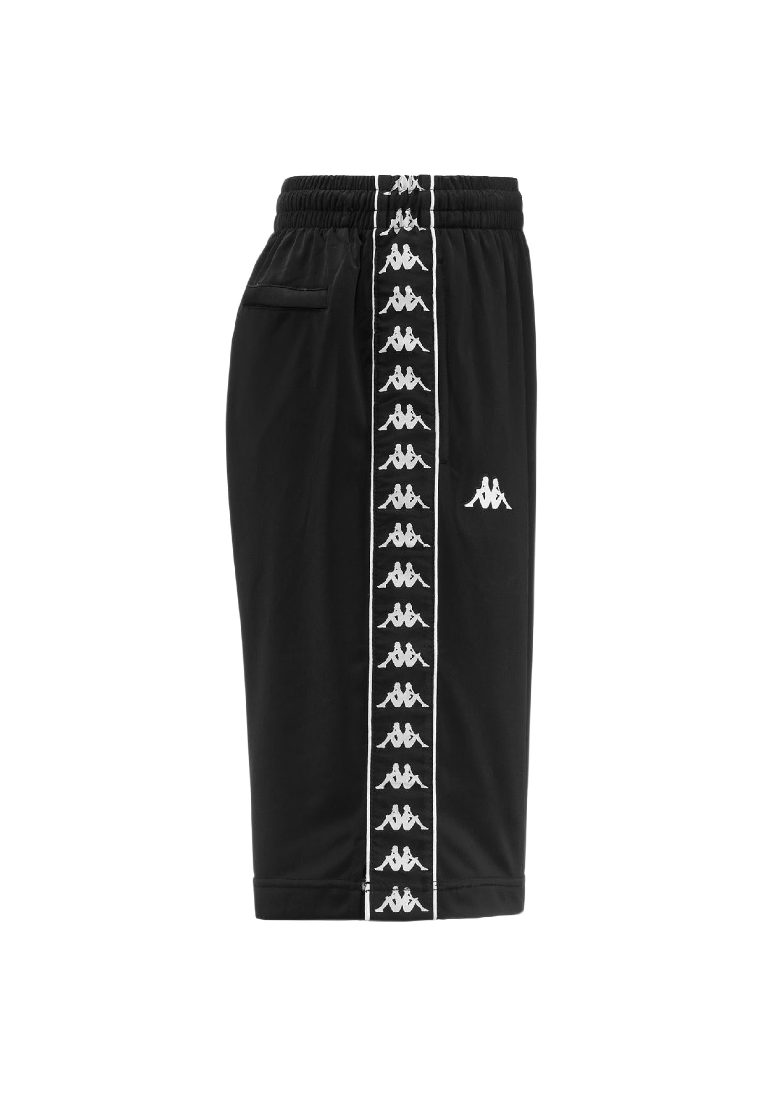 PANTALONCINI Nero/bianco Kappa