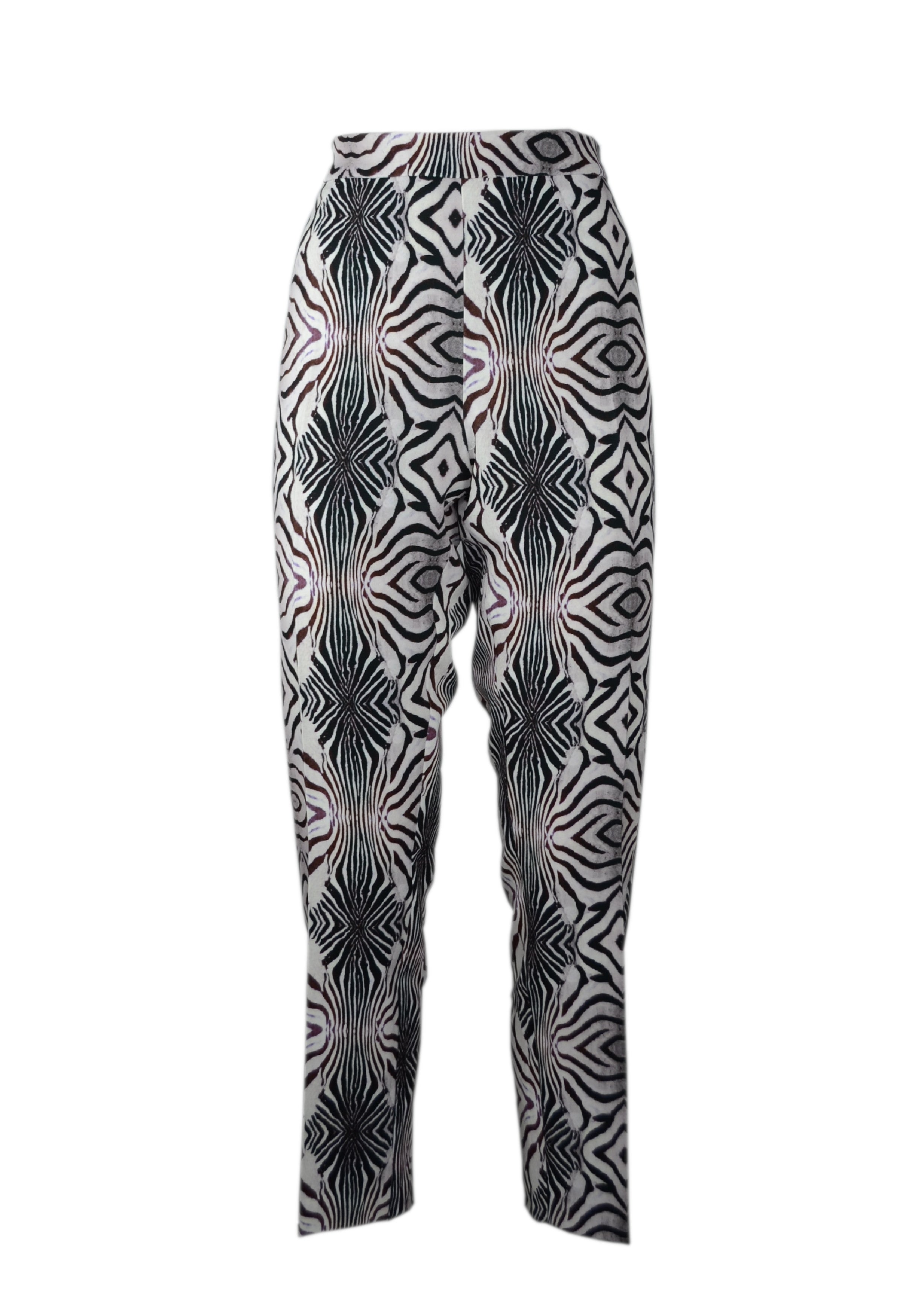 PANTALONI Bianco/marrone Cafenoir