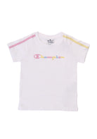 T-SHIRT E CANOTTE Bianco/rosa Champion