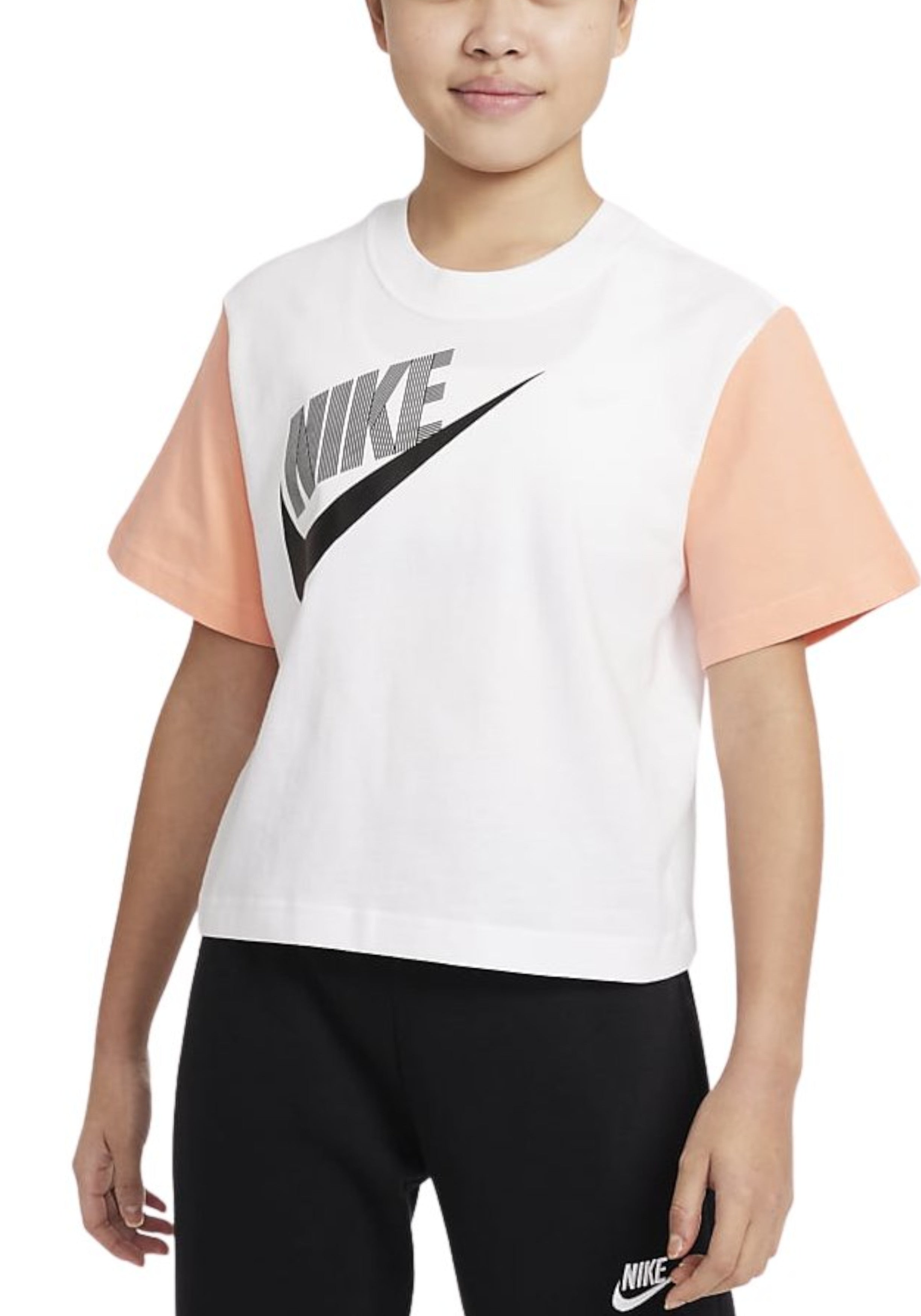 T-SHIRT E CANOTTE Bianco/rosa Nike