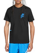 T-SHIRT E CANOTTE Nero/azzurro Nike