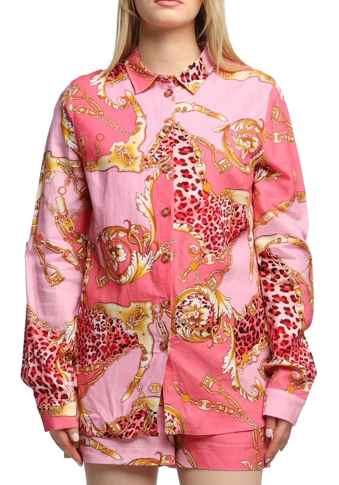 CAMICIE Rosa/oro Guess