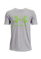 T-SHIRT E CANOTTE Grigio/verde Under Armour