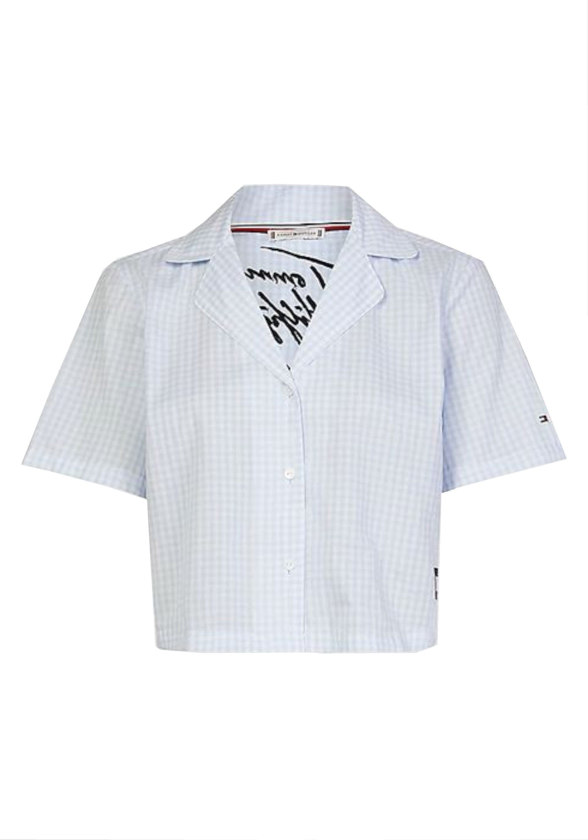 CAMICIE Celeste/bianco Tommy Hilfiger