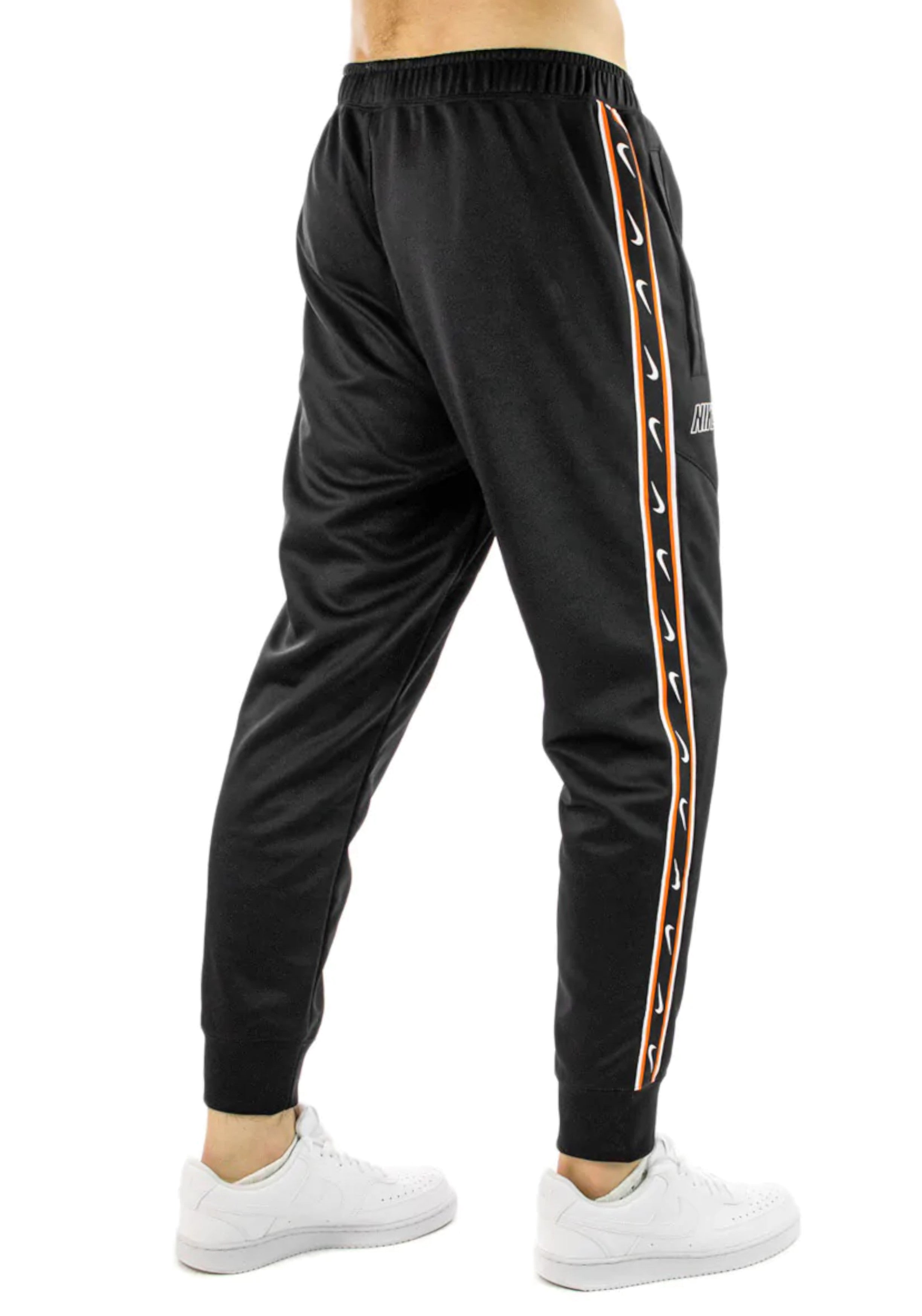 PANTALONI Nero/arancio Nike