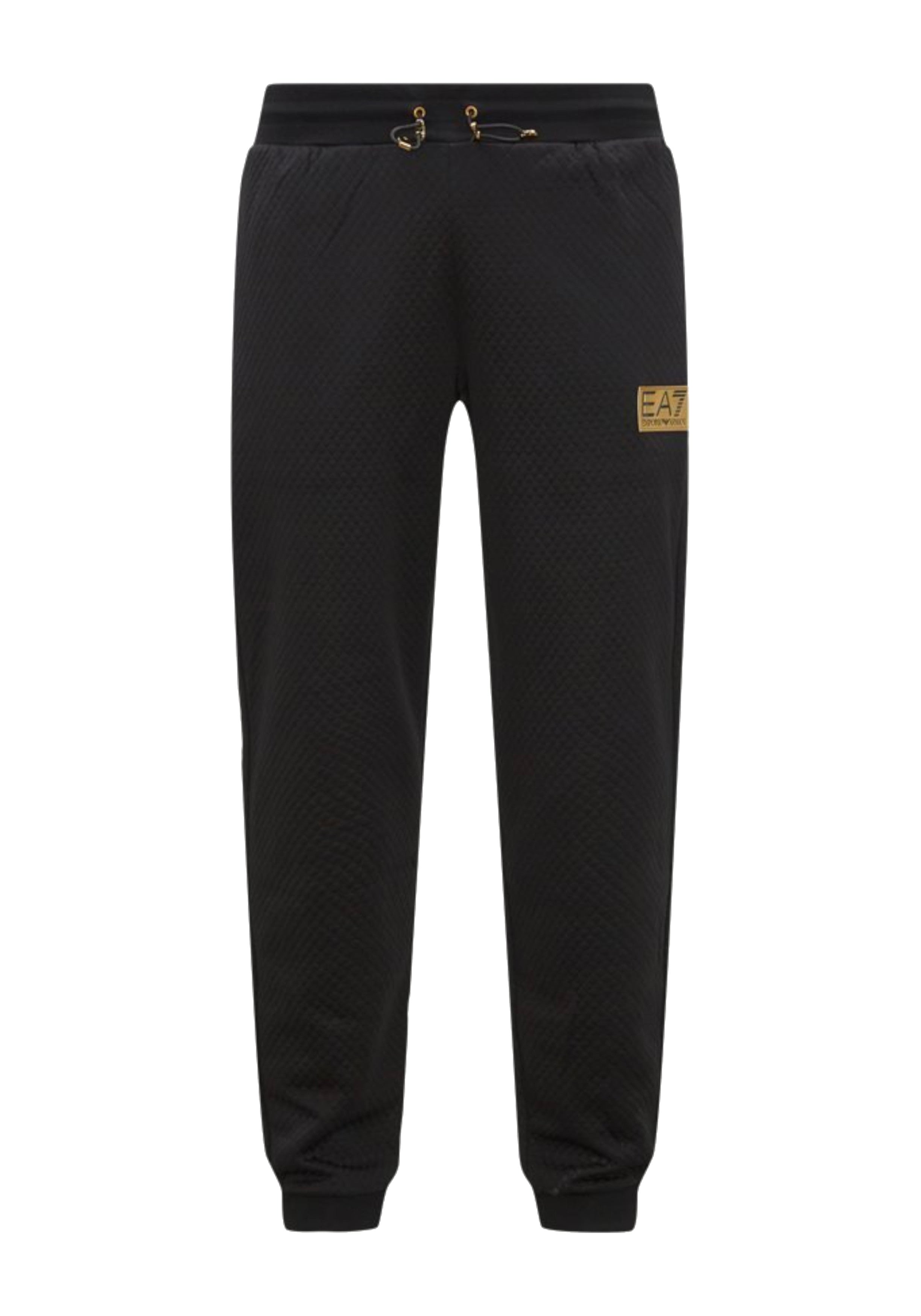 PANTALONI Nero/oro Ea7