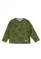 T-SHIRT E CANOTTE Verde/nero Fila