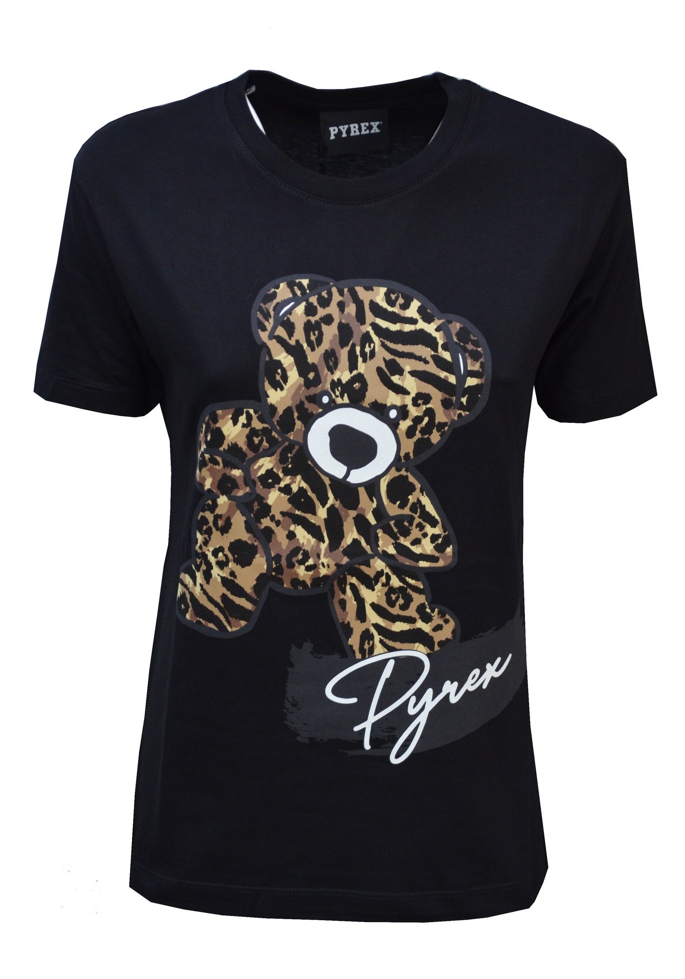 T-SHIRT E CANOTTE Nero/animalier Pyrex