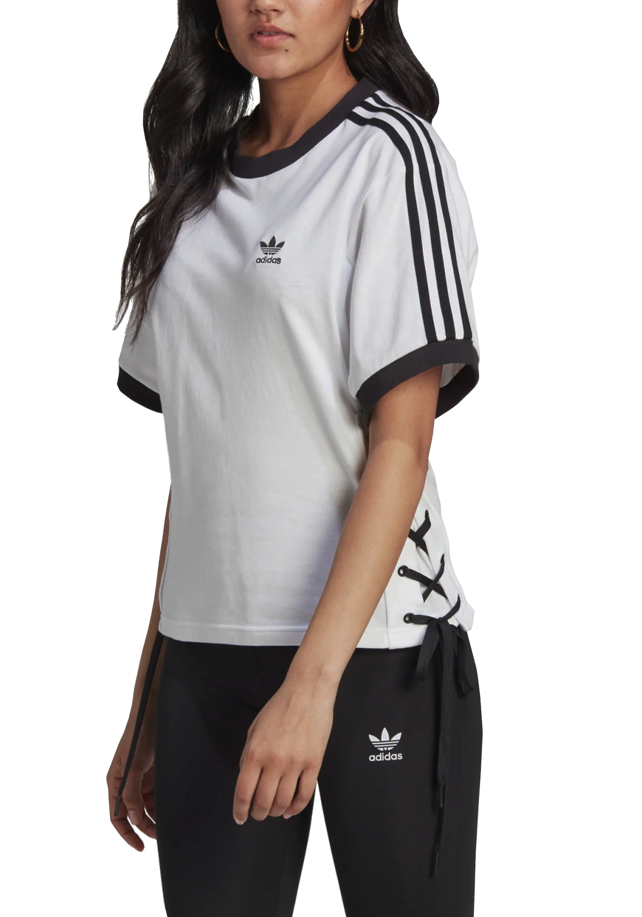 T-SHIRT E CANOTTE Bianco/nero Adidas Originals