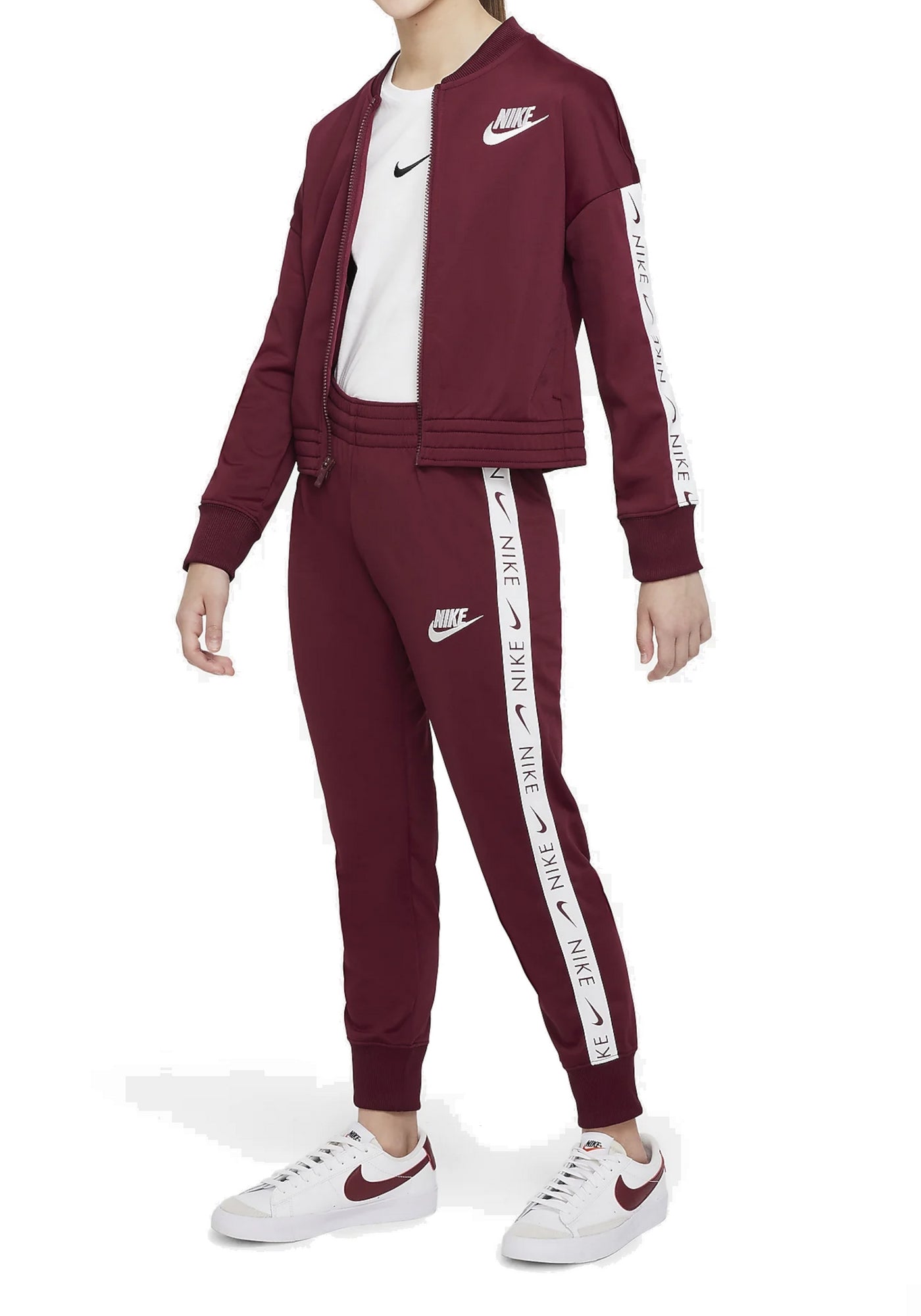 TUTE Bordeaux/bianco Nike