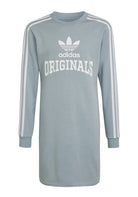 VESTITI-GONNE Celeste/bianco Adidas Originals