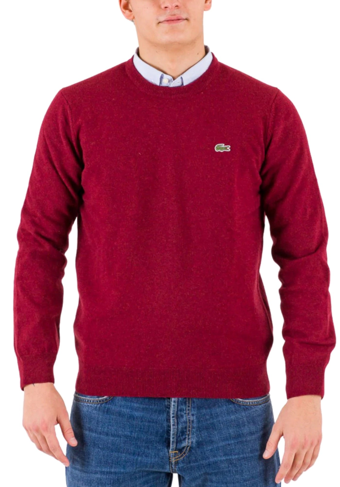 MAGLIONI E POLO Bordeaux Lacoste