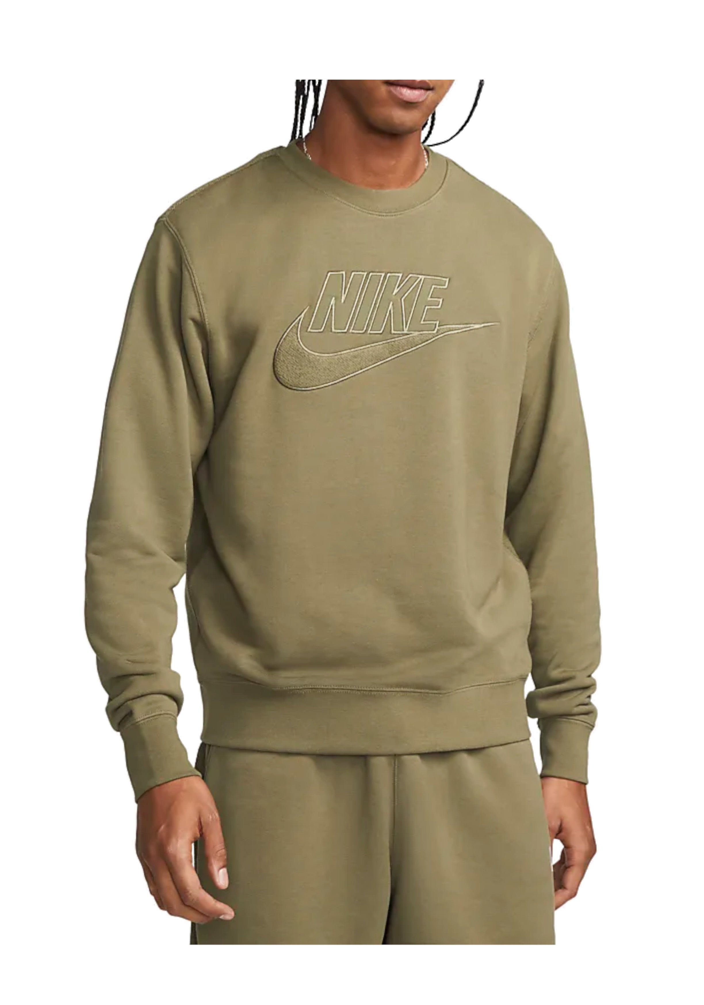 Felpa nike verde militare online