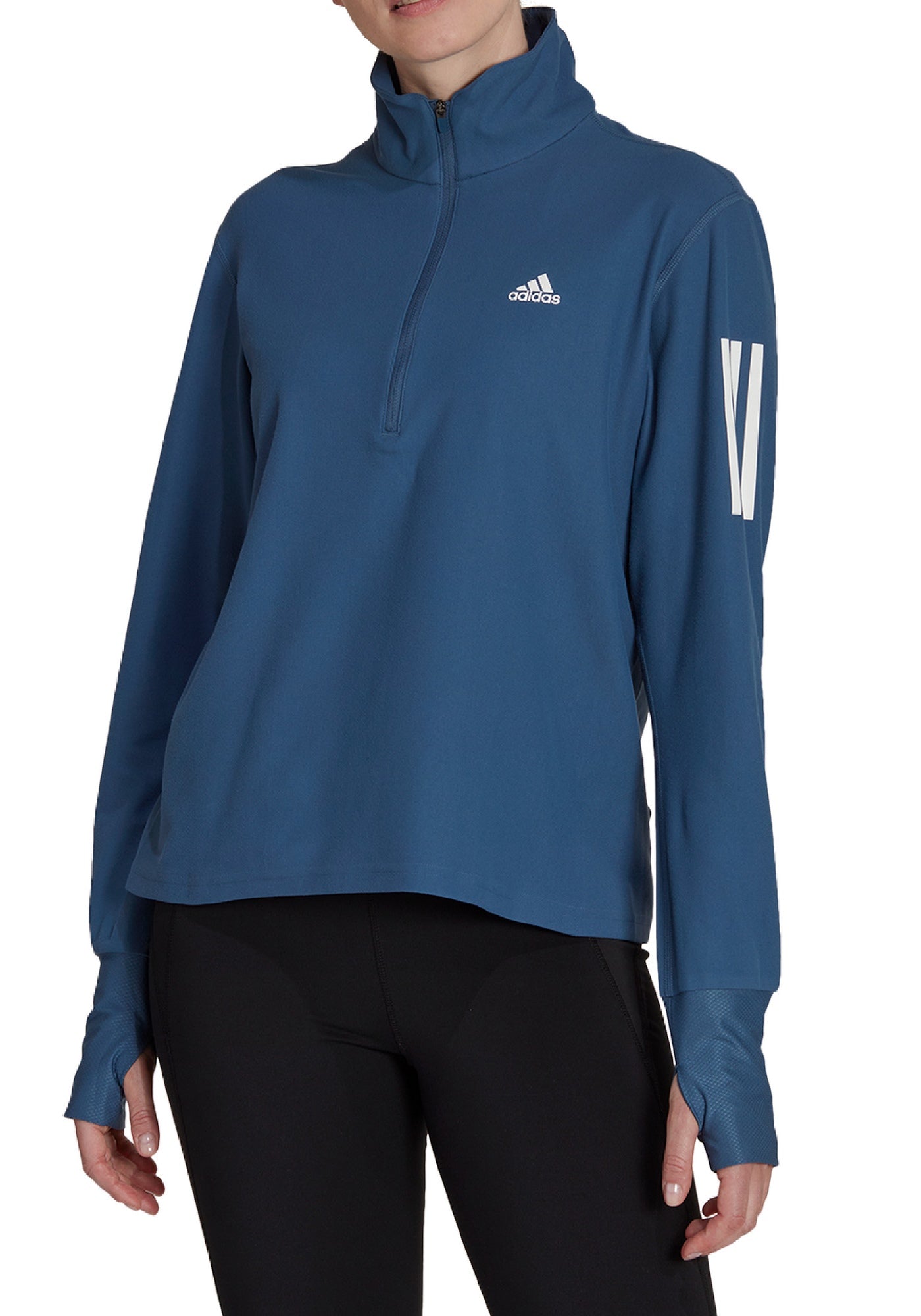 ADIDAS Felpa Mezza Zip Art HL1461 Linea Sport Matera