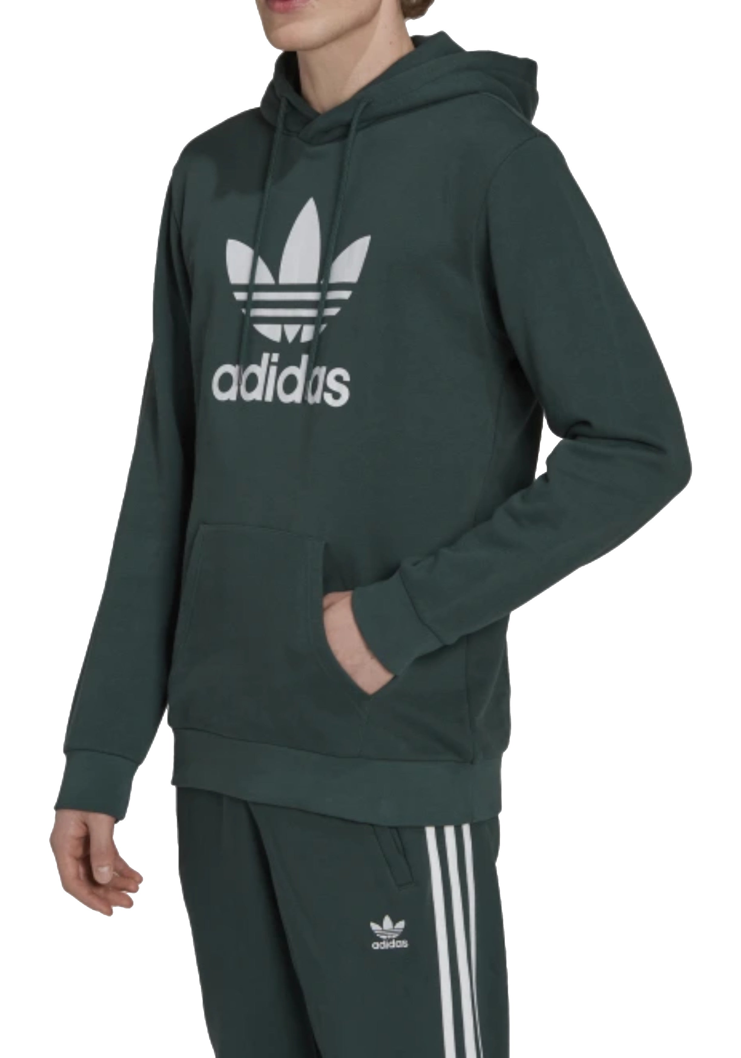 FELPE Verde/bianco Adidas Originals