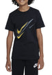 T-SHIRT E CANOTTE Nero/oro Nike