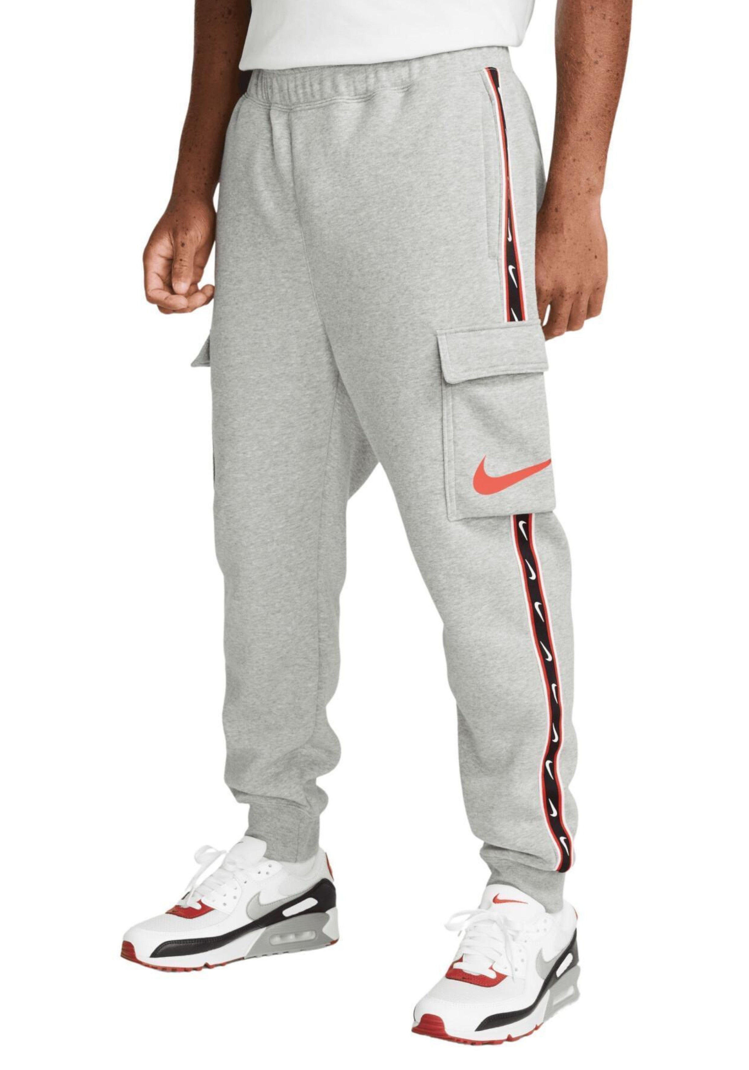 PANTALONI Grigio/rosso Nike