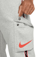 PANTALONI Grigio/rosso Nike