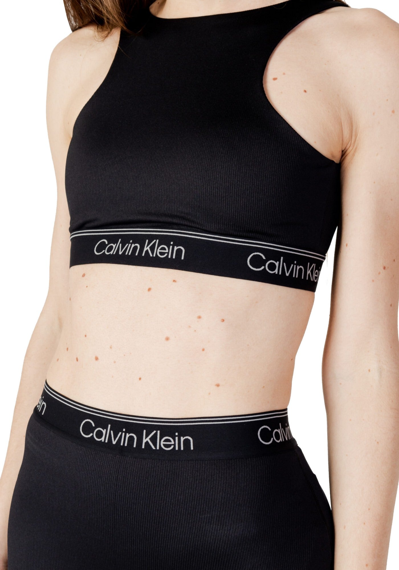 TOP PALESTRA Nero Calvin Klein