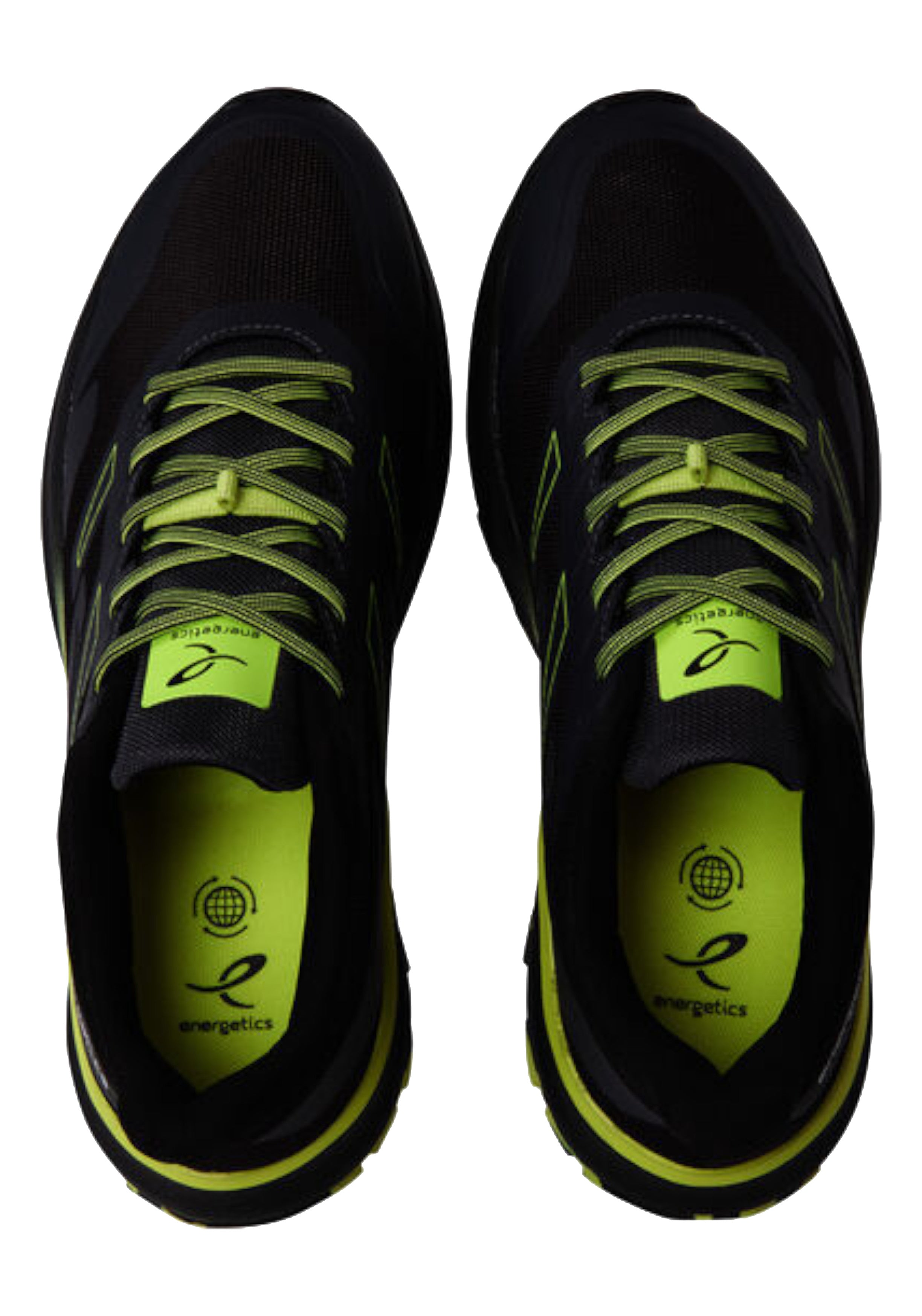 SCARPE Nero/lime Energetics